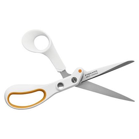 FISKARS Varróolló, 21 cm, FISKARS "Amplify", fehér