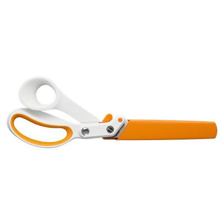 FISKARS Szabóolló, 25 cm, FISKARS "Amplify", fehér