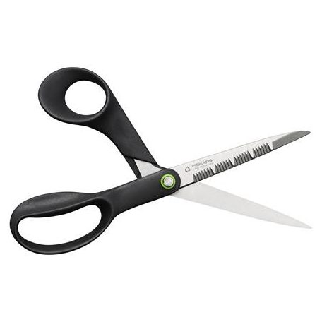 FISKARS Olló, konyhai, 21 cm FISKARS "Functional ReNew", fekete