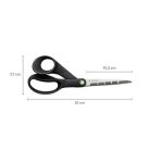 FISKARS Olló, konyhai, 21 cm FISKARS "Functional ReNew", fekete