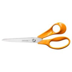   FISKARS Olló, általános, 21 cm, FISKARS "Classic" narancssárga