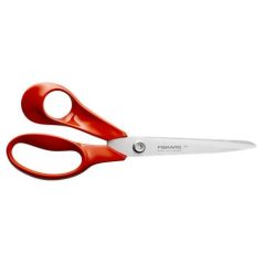   FISKARS Olló, általános, 21 cm, balkezes, FISKARS "Classic", piros