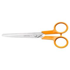   FISKARS Olló, papírvágó, 17 cm, FISKARS "Classic" narancssárga