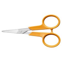   FISKARS Varróolló, 10 cm, hajlított, FISKARS "Classic", narancssárga