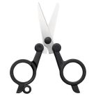 FISKARS Olló, összecsukható, 11 cm, FISKARS "Functional Form Renew", fekete