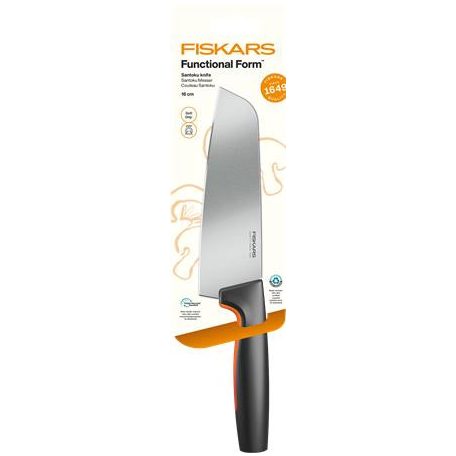 FISKARS Kés, Santoku, 16 cm, FISKARS "Functional Form GRS"