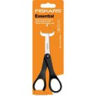 FISKARS Olló, papírvágó, 18 cm, FISKARS "Essential", fekete