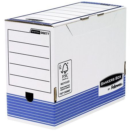 FELLOWES Archiválódoboz, 150 mm, "BANKERS BOX® SYSTEM by FELLOWES®", kék