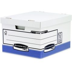   FELLOWES Archiválókonténer, karton, nagy, "BANKERS BOX® SYSTEM by FELLOWES®", kék