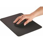 FELLOWES Egéralátét, textil borítás, XL méret, FELLOWES "Breyta", fekete