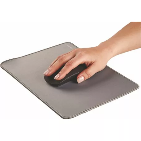 FELLOWES Egéralátét, textil borítás, XL méret, FELLOWES "Breyta", szürke