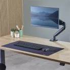 FELLOWES Könyökalátét. XL méret, FELLOWES "Breyta", fekete