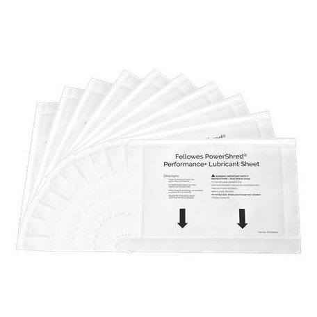 FELLOWES Olajozó lapok, "Powershred® iratmegsemmisítőkhöz, FELLOWES