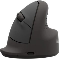   FELLOWES Egér, vezeték nélküli, optikai, vertikális, közepes méret, FELLOWES "Breyta™", fekete