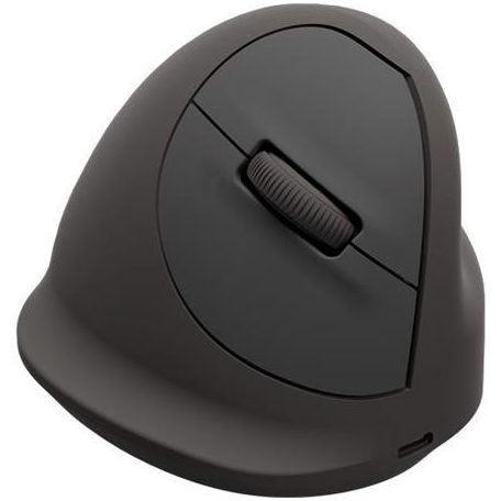FELLOWES Egér, vezeték nélküli, optikai, vertikális, közepes méret, FELLOWES "Breyta™", fekete