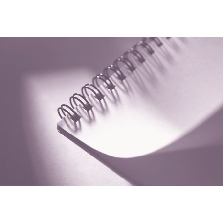 FELLOWES Spirál, fém, 3:1, 8 mm, 36-50 lap, FELLOWES, fekete