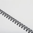 FELLOWES Spirál, fém, 3:1, 10 mm, 51-80 lap, FELLOWES, fehér