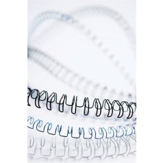   FELLOWES Spirál, fém, 3:1, 12 mm, 81-100 lap, FELLOWES, fekete