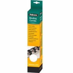   FELLOWES Spirál, műanyag, 14 mm, 81-100 lap, FELLOWES, 25 db, fehér