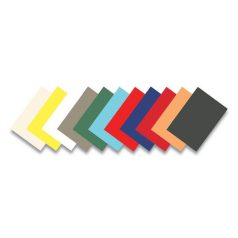   FELLOWES Hátlap, A4, 250 g, matt, FELLOWES "Delta", királykék, 100 db