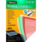 FELLOWES Előlap, A4, 180 mikron, FELLOWES, víztiszta