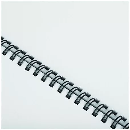 FELLOWES Spirál, fém, 3:1, 6 mm, 21-35 lap, FELLOWES, ezüst