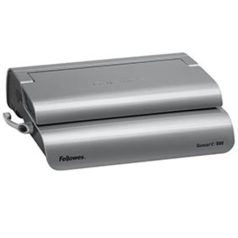   FELLOWES Spirálozógép, műanyag spirálkötéshez, elektromos, 500 lap, FELLOWES "Quasar-E"