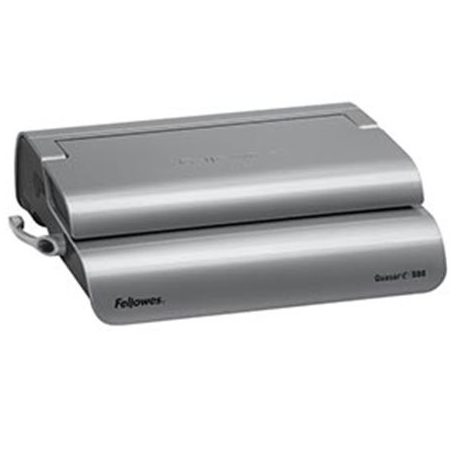 FELLOWES Spirálozógép, műanyag spirálkötéshez, elektromos, 500 lap, FELLOWES "Quasar-E"