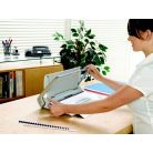 FELLOWES Spirálozógép, műanyag spirálkötéshez, manuális, 150 lap, FELLOWES "Star+"