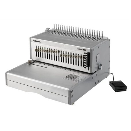 FELLOWES Spirálozógép, műanyag spirálkötéshez, elektromos, 500 lap, FELLOWES "Orion-E"