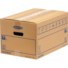   FELLOWES Költöztető doboz, 32x26X47 cm, FELLOWES "SmoothMove™ Everyday", kicsi