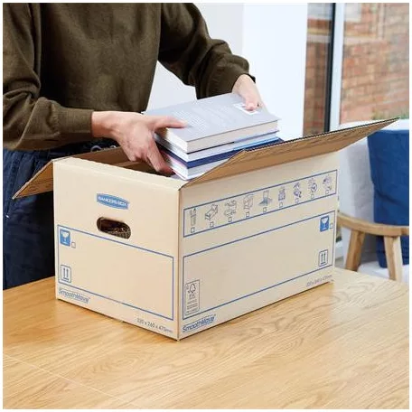 FELLOWES Költöztető doboz, 32x26X47 cm, FELLOWES "SmoothMove™ Everyday", kicsi