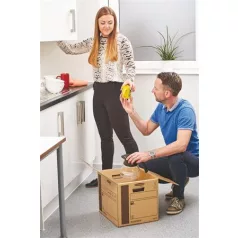   FELLOWES Költöztető doboz, 35x35X55 cm, FELLOWES "SmoothMove™ Everyday"