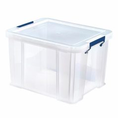   FELLOWES Műanyag tároló doboz, átlátszó, 36 liter, FELLOWES, "ProStore™"