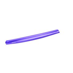   FELLOWES Csuklótámasz billentyűzethez, géltöltésű, FELLOWES "Crystal™ Gel", lila