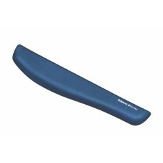  FELLOWES Csuklótámasz billentyűzethez, habtöltésű, FELLOWES "PlushTouch™", kék
