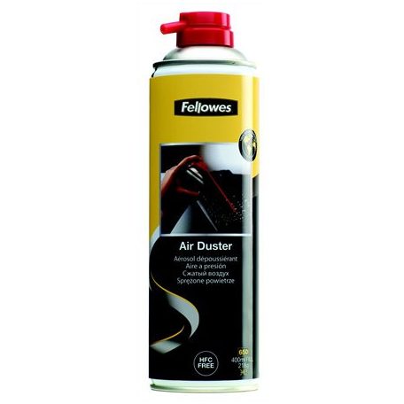 FELLOWES Sűrített levegős porpisztoly, HFC mentes, gyúlékony, 650 ml/400 ml, FELLOWES