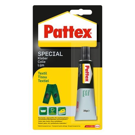 HENKEL Ragasztó, speciális, 20 g, HENKEL "Pattex Repair Special Textil"