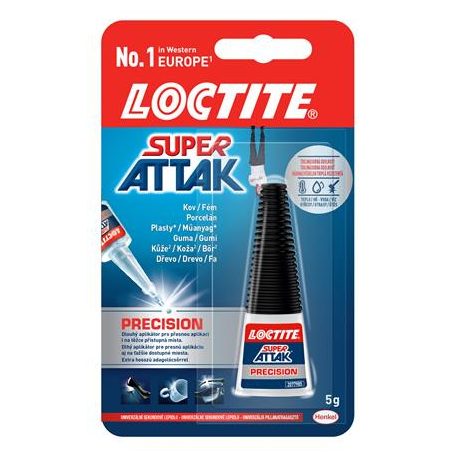 HENKEL Pillanatragasztó, 5 g, HENKEL "Loctite Super Bond Precision"