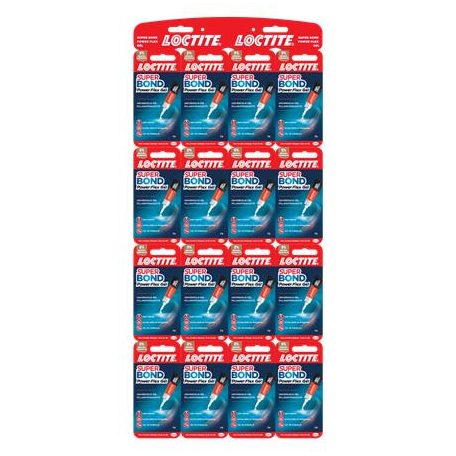 HENKEL Pillanatragasztó gél, 2 g, HENKEL "Loctite Super Bond Power Flex Gél"