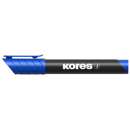 KORES Alkoholos marker, 3-5 mm, kúpos, KORES "K-Marker XP1", kék