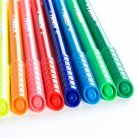 KORES Filctoll készlet, kimosható, KORES "Korellos", 24 különböző szín