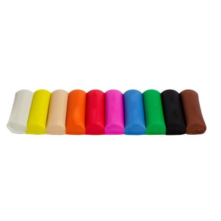 KORES Gyurma, 200 g, 10 pasztell szín, KORES "PLASTILINA"