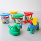 KORES Gyurma,160 g, levegőre száradó, 4 szín, KORES "Magic Clay"