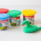 KORES Gyurma,160 g, levegőre száradó, 4 szín, KORES "Magic Clay"