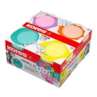 KORES Gyurma,160 g, levegőre száradó, 4 pasztell szín, KORES "Magic Clay"