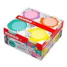 KORES Gyurma,160 g, levegőre száradó, 4 pasztell szín, KORES "Magic Clay"