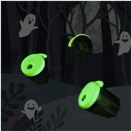 KORES Hegyező, kétlyukú, tartályos, KORES "Spooky "