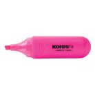 KORES Szövegkiemelő, 0,5-5 mm, KORES, rózsaszín