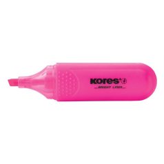 KORES Szövegkiemelő, 0,5-5 mm, KORES, rózsaszín